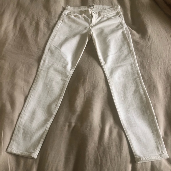 J. Crew Women’s White Toothpick Jeans. Size 26. Perfect condition - Picture 2 of 12